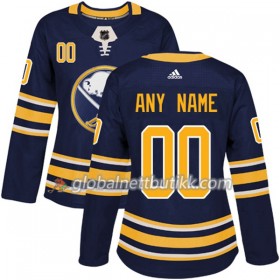 Buffalo Sabres Hockeydrakt Custom 2017-2018 Blå Adidas Authentic - Dame